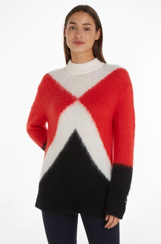 Tommy hilfiger jumper online red