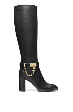 Michael kors hamilton tall boots best sale