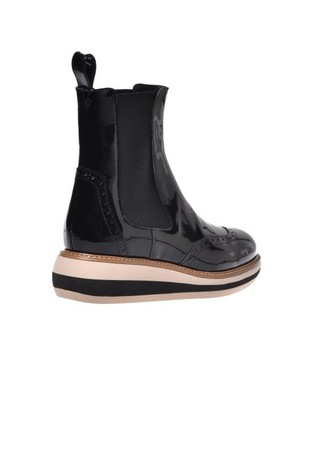 BALDININI Patent leather ankle boots Emporium