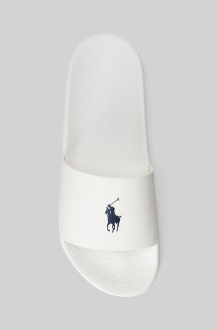 Ralph lauren discount signature pony slide