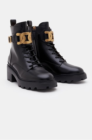 Tods hot sale combat boots