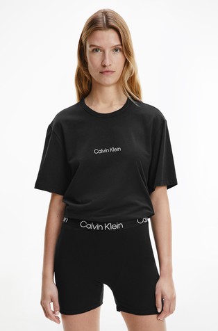 Calvin Klein Women's Reimagined Heritage Sleep Shorts, Black, X