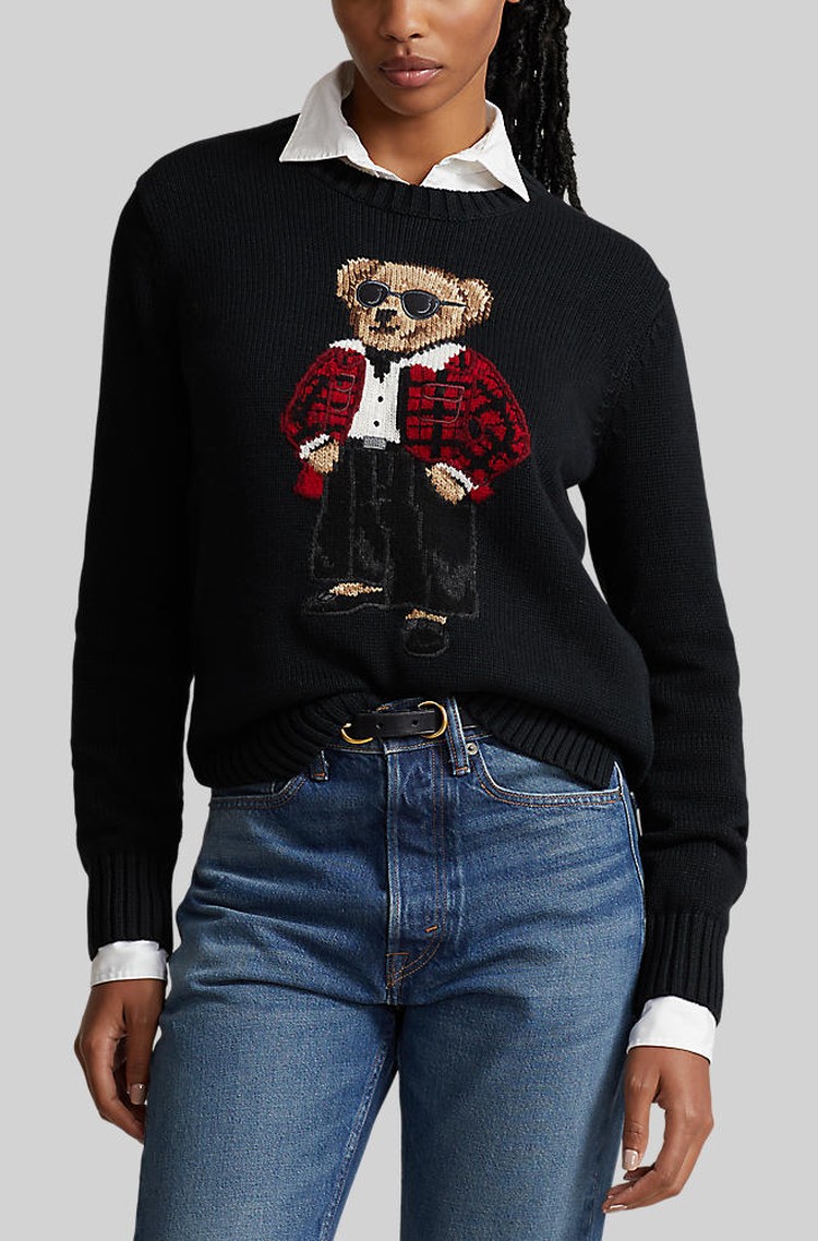 Polo Ralph Lauren Polo Bear Cotton Blend Sweater Emporium 