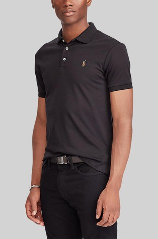 Ralph lauren slim fit best sale soft touch polo shirt