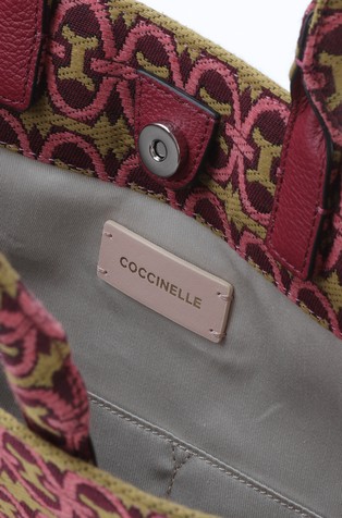 Coccinelle Never Without monogram-pattern Tote Bag - Brown