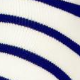 White/Blue Stripe