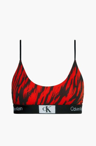 Soutien bralette, unlined vermelho Calvin Klein Underwear