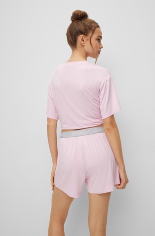 waistband logo Pyjama HUGO shorts Emporium with |