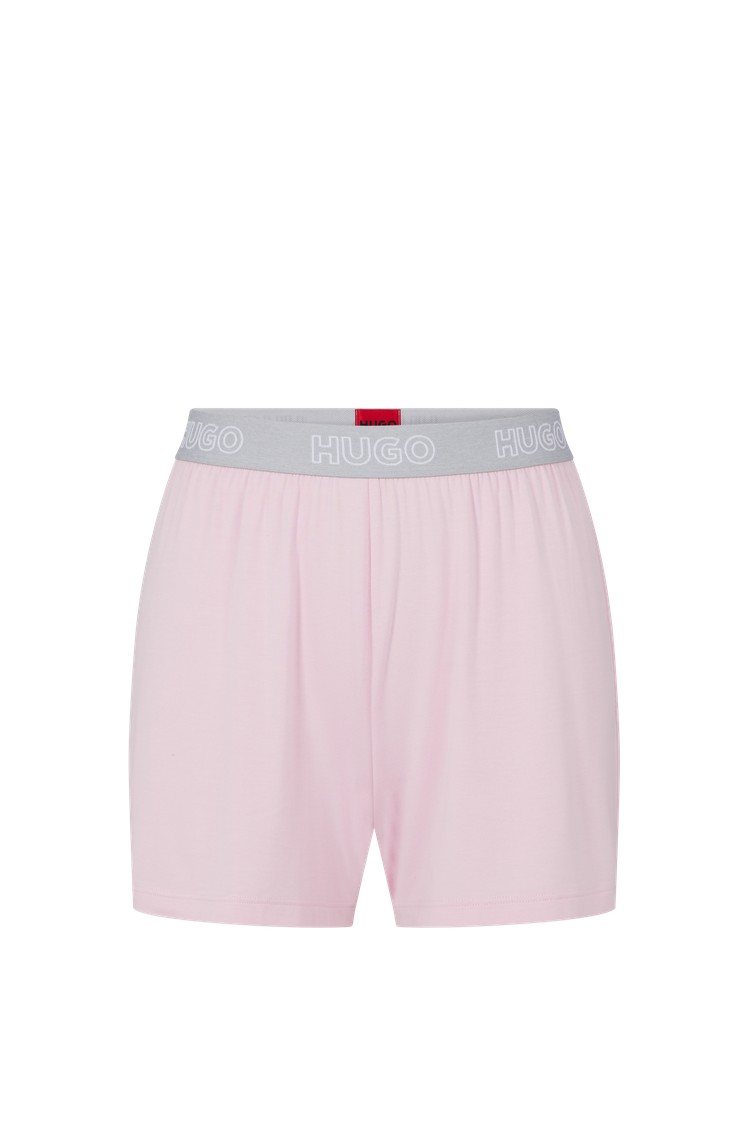 HUGO Pyjama logo shorts | Emporium waistband with