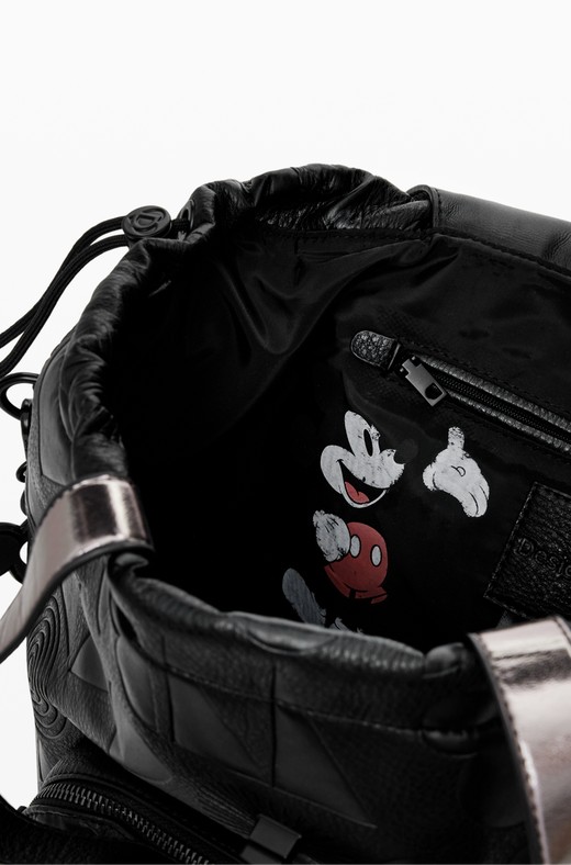 Black Mickey shops Mouse Studded Leather Backpack