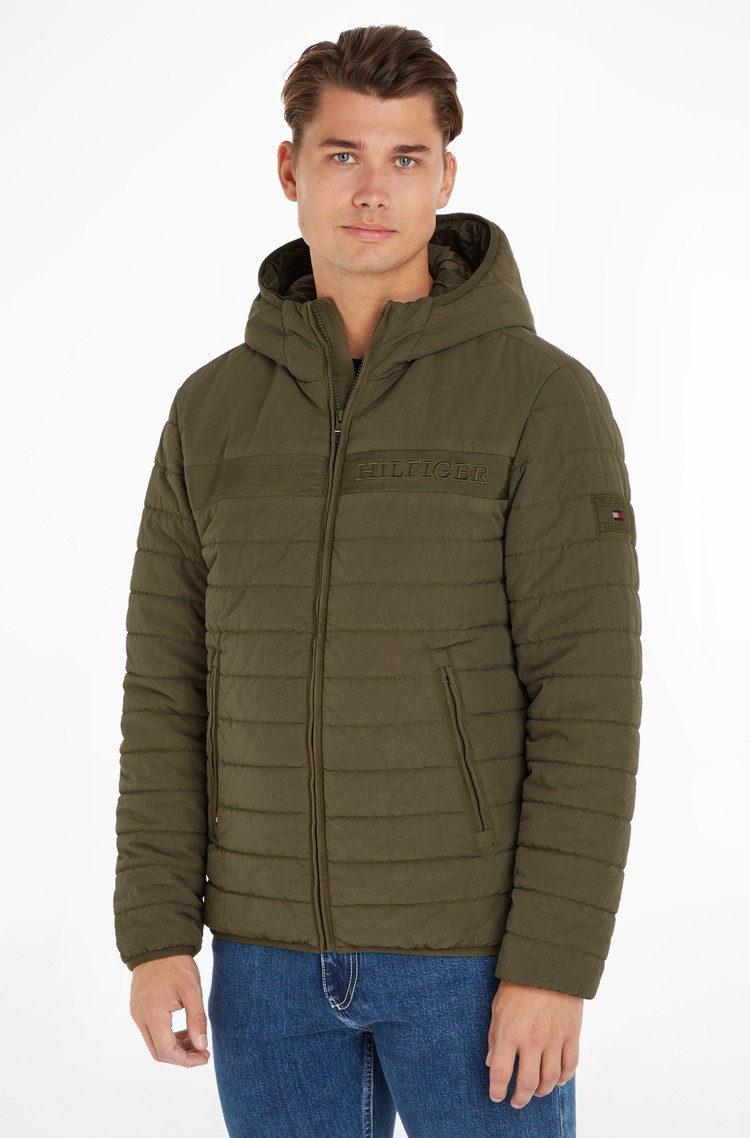 Tommy Hilfiger ESSENTIAL ROCKIE MONOGRAM - Parka - light brown