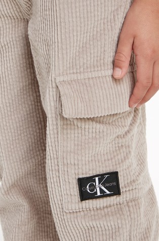 CALVIN KLEIN JEANS Relaxed fit Corduroy Cargo Joggers