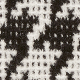 Črna - Houndstooth Black/White