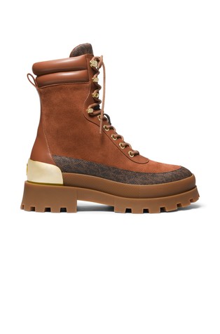 Mk clearance boots brown