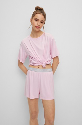 HUGO Pyjama | Emporium waistband shorts with logo
