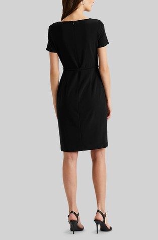 LAUREN RALPH LAUREN Surplice matte jersey dress | Emporium