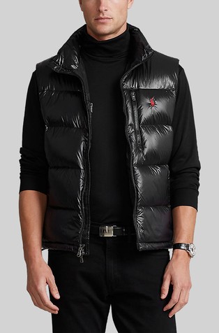 ralph lauren zip up vest