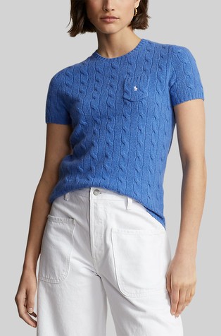 Ralph lauren short sale sleeve sweater