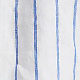 White/Blue Stripe