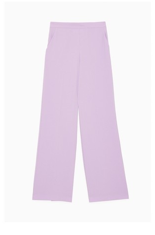 Sablè crepe palazzo pants