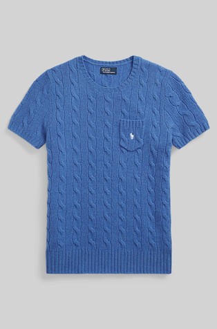 Ralph lauren short sleeve on sale sweater