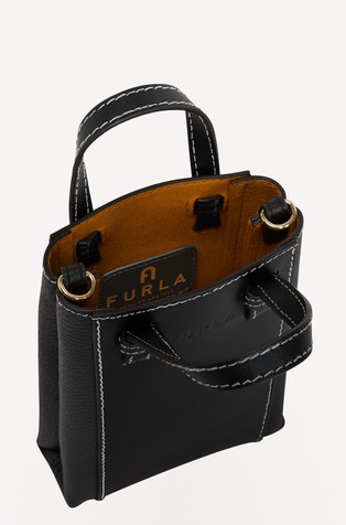 FURLA FURLA MIASTELLA MINI VERTICAL, Black Women's Cross-body Bags