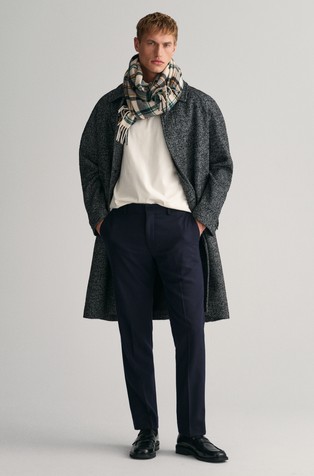 Wool Blend Straight Leg Pants, Fully Lined Fly Front Slant Pockets -  Chadwicks Timeless Classics