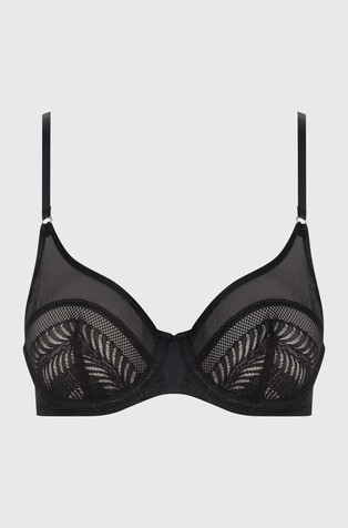 Calvin Klein Intrinsic unlined demi bra in black