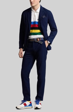 Tommy Hilfiger Men's Modern Fit Seersucker Suit Separates-Custom