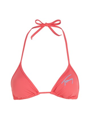 Tommy Hilfiger  Signature Logo Bandeau Bikini Top