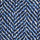 Modra - Blue Herringbone