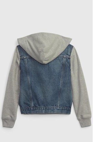 Icon Denim Hoodie Jacket