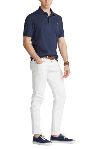 Polo Ralph Lauren Custom Slim Fit Soft Cotton Polo Shirt 710704319