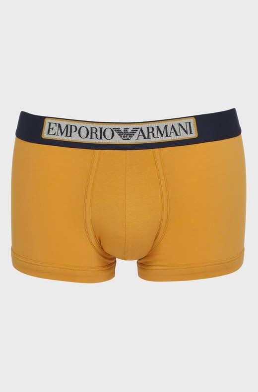 Mesh boxer briefs with all-over jacquard logo lettering