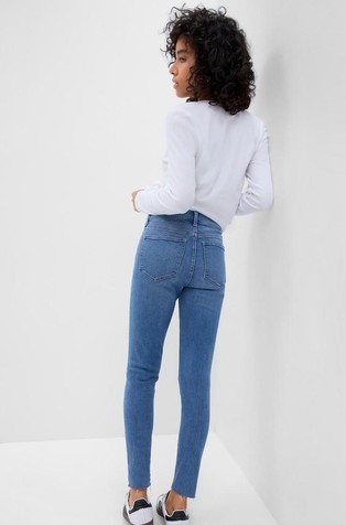 High Rise Universal Legging Jeans with Washwell Grey Wash