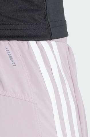 adidas Pacer 3-Stripes Woven Shorts - Grey, Women's Training