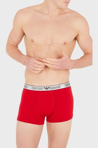 Gift set of two Silver Christmas boxer briefs