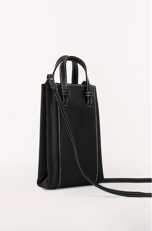 FURLA FURLA MIASTELLA MINI VERTICAL, Black Women's Cross-body Bags