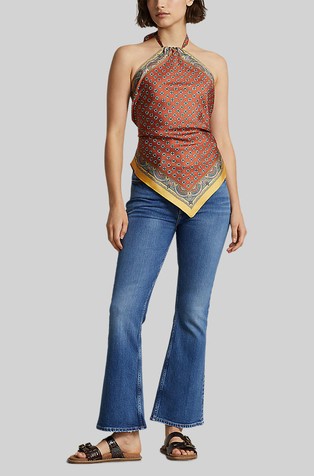 POLO RALPH LAUREN Crop flare jeans | Emporium