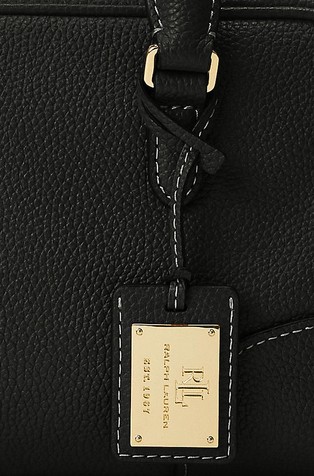 Ralph lauren outlet pebbled satchel